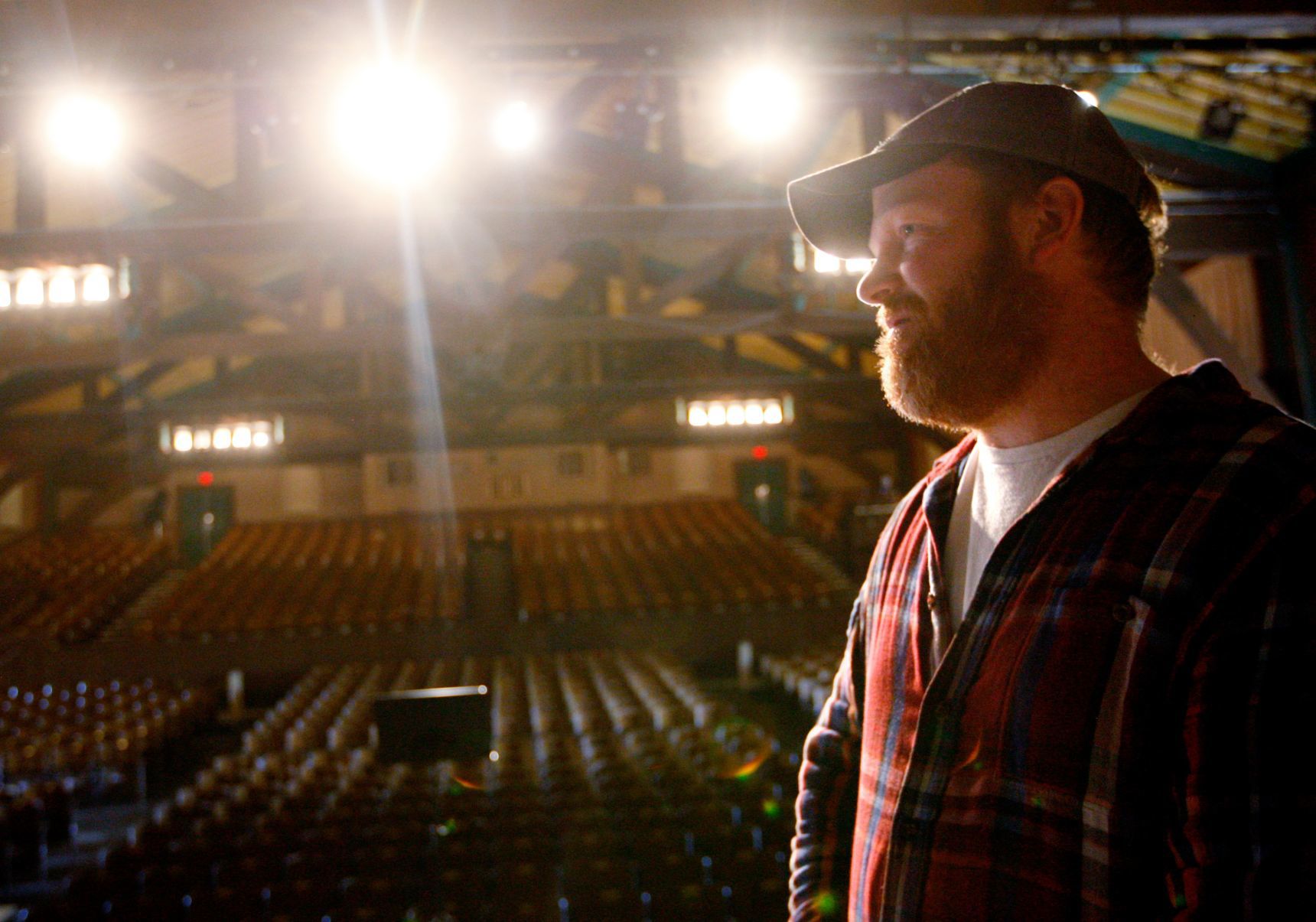 Andy Meyers of the Fort Peck Theatre